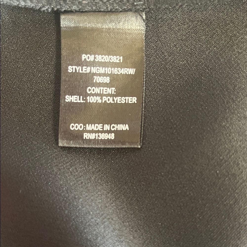 Black Double-Breasted Halter Dress - image 5